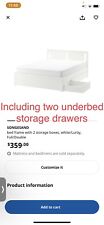 ikea under bed storage for sale  Irvine