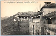 Postal - Peinador de la Reina, Alhambra - Granada, España segunda mano  Embacar hacia Argentina
