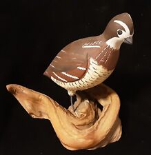 wood carved quail for sale  Ithaca