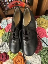 Capezio black leather for sale  REDDITCH