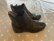 kids leather riding boots for sale  WIMBORNE