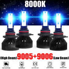 8000k led headlights for sale  USA
