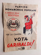 Volantino pubblicitario politi usato  Italia