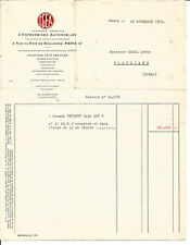 1953 paris. invoice d'occasion  Expédié en Belgium