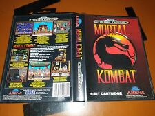 ## SEGA Mega Drive - Mortal Kombat 1 / MD Spiel ## comprar usado  Enviando para Brazil