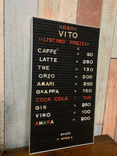 Prezzario bar vintage usato  Italia