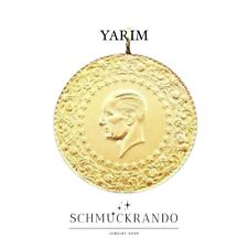 Türkische goldmünze yarim gebraucht kaufen  Herringen,-Pelkum