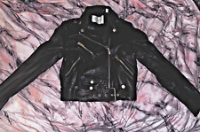 italian jacket leather biker for sale  Keansburg