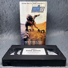Used, MBS Rideguide VHS Tape 2000 Mountainboards Instructions And Tips By Jason Lee for sale  Shipping to South Africa