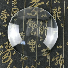 60mm/100mm Round Optical Glass Lens Magnifier Plano Convex Lens, used for sale  Shipping to South Africa