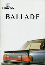 Honda ballade 1987 for sale  UK