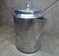 VINTAGE COMET  9 CUP ALUMINUM STOVE TOP COFFEE POT for sale  Shipping to South Africa