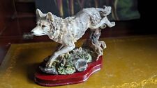 Wolf statue for sale  TORQUAY
