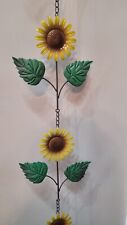 Sunflower rain chain for sale  Dahlonega