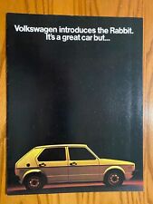 1975 volkswagen rabbit for sale  Westford