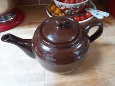 Brown teapot for sale  PENCADER