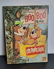 1963 BOO BOO Bear Coloring Book, Yogi, Hokey Wolf,Ding, Snagglepuss, Jinks, Huck for sale  Shipping to South Africa