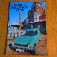 Dodge talbot half for sale  UK