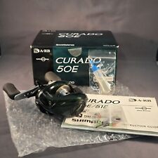 Carretel de lançamento de isca Shimano Curado CU-50E 6.4:1 relação de engrenagem comprar usado  Enviando para Brazil