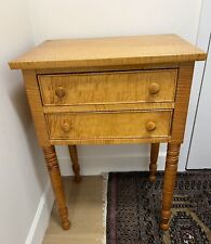solid end table wood maple for sale  New York