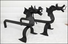 Andirons dragon pair d'occasion  Contes