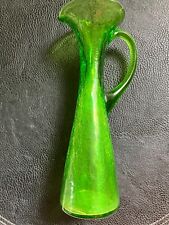 Pitcher crackle green for sale  West Palm Beach