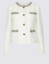 White boucle jacket for sale  EPSOM