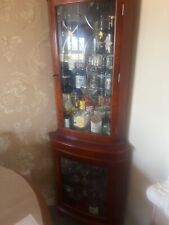 Glass corner cabinet for sale  WOLVERHAMPTON