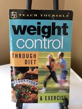 Teach Yourself Control De Peso A Través De La Dieta y el Ejercicio Por Dr. Geoffrey Webb PB segunda mano  Embacar hacia Mexico