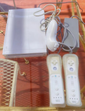Controladores de consola Nintendo Wii modelo RVL-001, cable de alimentación, sin probar segunda mano  Embacar hacia Argentina