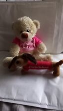 Tickled pink teddy for sale  WORCESTER