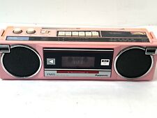 Used, Vintage Pink Panasonic RX-FM15 Boom Box AM/FM Tape Player Radio Works Read for sale  Shipping to South Africa