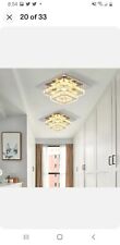 Crystal ceiling light for sale  USA