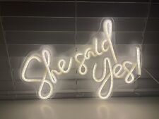 Said yes neon for sale  Alexandria