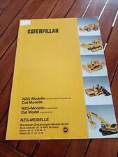 Catalogue brochure caterpillar d'occasion  Lanester
