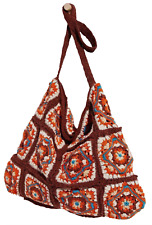 NOVA BOLSA DE OMBRO FREE PEOPLE CATCH ME CROCHET HOBO TIRACOLO BOHO comprar usado  Enviando para Brazil