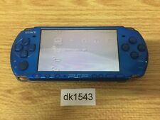 dk1543 Plz Read Item Condi PSP-3000 VIBRANT BLUE SONY PSP Console Japan, used for sale  Shipping to South Africa