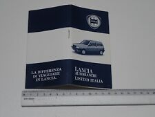 Lancia autobianchi listino usato  Bussoleno