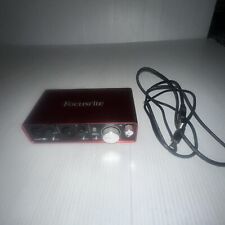 Focusrite Scarlett 2i2 2nd Gen USB Audio Interface Red for sale  Shipping to South Africa