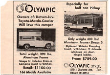 Olympic truck camper for sale  Middletown