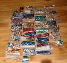 Huge Lot Sequins Arts Crafts Sewing Ornaments Assemblages Flat Faceted Figural  for sale  Shipping to South Africa