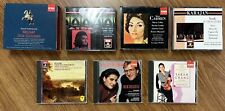 LOTE de 7 títulos de CD: Don Giovanni, Aida, Carmen, Il Trovatore, Elgar, etc. - Muito bom estado comprar usado  Enviando para Brazil