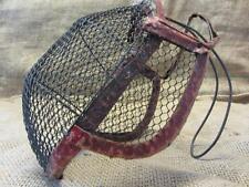 Vintage Wire Mesh Bee Keeper Mask > Antique Fencing Mask Rare Design 9599 for sale  Shipping to Ireland
