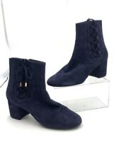 navy blue suede boots for sale  Indianapolis