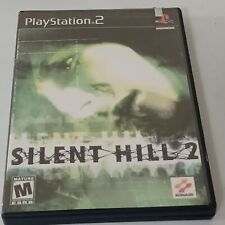 Silent Hill 2 PS2 (PlayStation 2, 2001) Black Label en caja con tarjeta de regulación probada LEER segunda mano  Embacar hacia Argentina