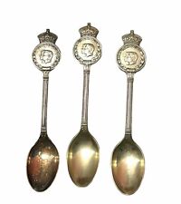 Vintage 1937 King George VI & Queen Elizabeth Coronation Anointing Spoons for sale  Shipping to South Africa