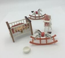 Vintage Caroline Homes Dolls House Nursery Furniture for sale  Shipping to South Africa