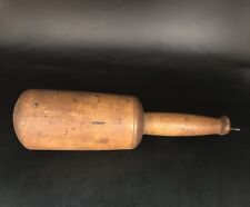 Agitador primitivo antigo de madeira espremedor de alimentos excelente pátina e desgaste 1800s comprar usado  Enviando para Brazil