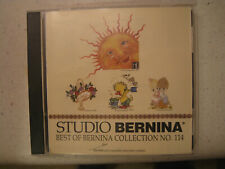 Studio Bernina Best of Collection No. 114 embroidery card Bernette Brother, used for sale  Shipping to South Africa