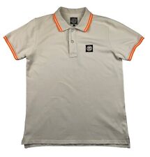 GRAND PRIX ORIGINALS | Polo GULF Masculino Manga Curta 2 Botões Bege Logotipo | Tamanho G comprar usado  Enviando para Brazil